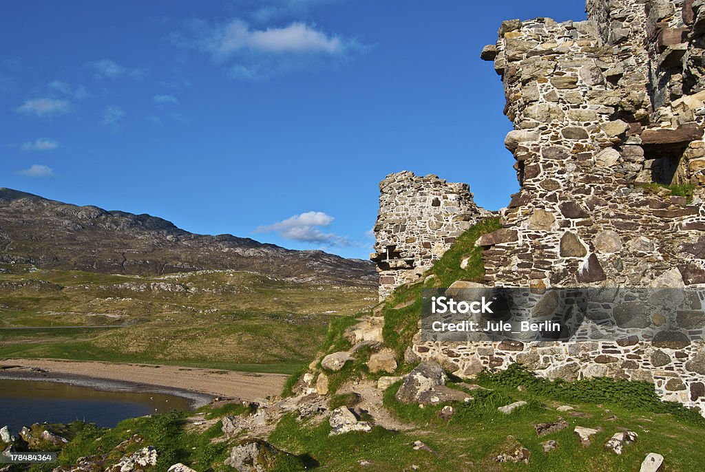 Ardvreck Castle - Foto stock royalty-free di Abbandonato