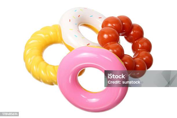 Doughnuts De Brinquedo - Fotografias de stock e mais imagens de Alimentação Não-saudável - Alimentação Não-saudável, Bolo - Sobremesa, Brincar