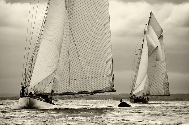 Classic Sailing Yachts in the Westward Cup 2012