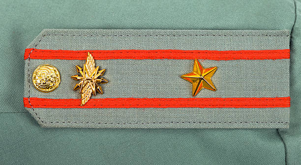 istock Shoulder strap of russian army officer 178485898