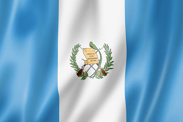 flaga gwatemali - guatemalan flag zdjęcia i obrazy z banku zdjęć