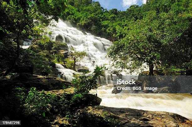 Mae Ya Cascata De Doi Inthanon Chiang Mai Tailândia - Fotografias de stock e mais imagens de Ao Ar Livre