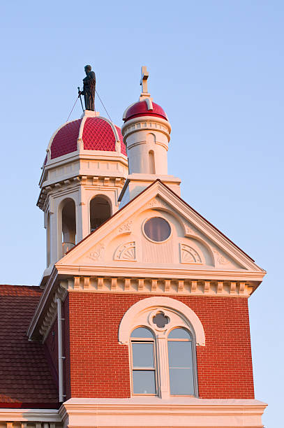 istock Domes of Cathedral in New Ulm 178487385