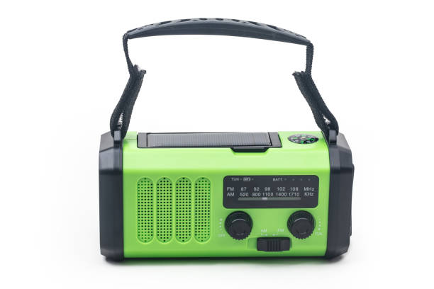 istock Plastic Hand crank weather radio 1784888908