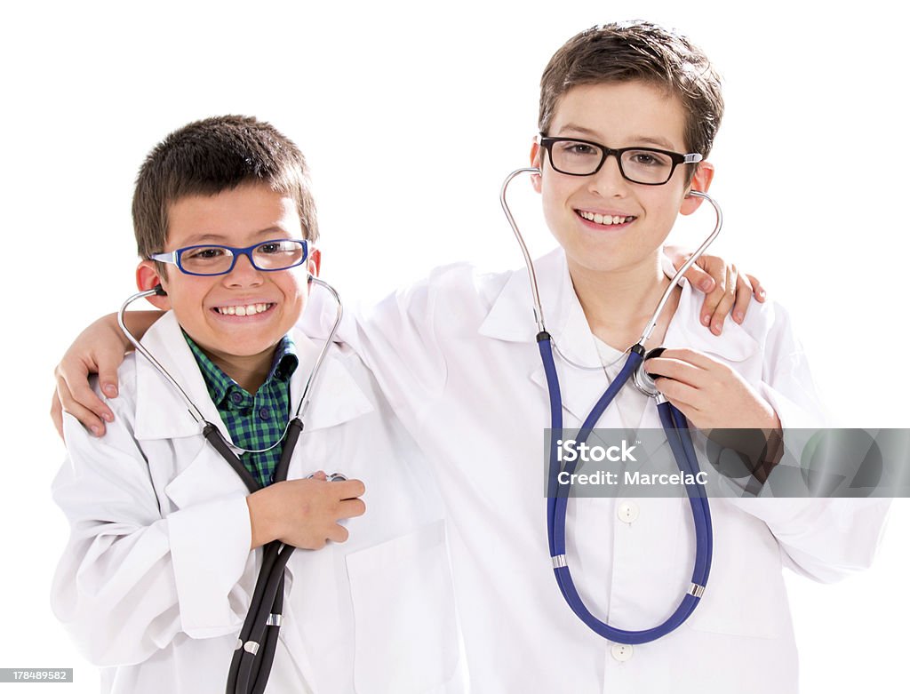 Feliz jovens médicos - Royalty-free Adulto Foto de stock