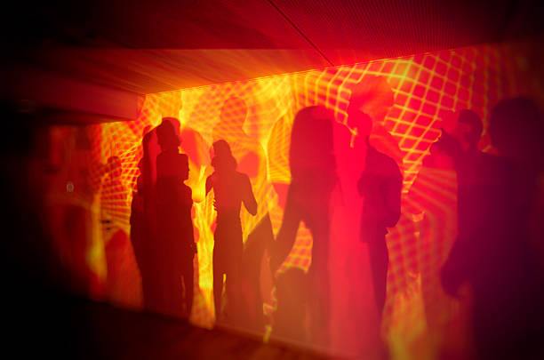 istock Silhouettes of people dancing 178489586