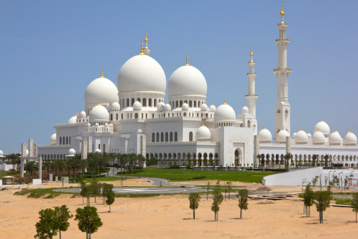 The Great Mosque of the Emir of Abu Dhabi (United Arab Emirates)