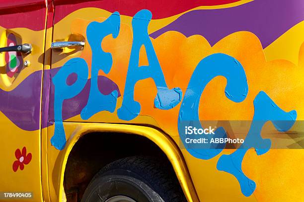 Peace Graffiti Stock Photo - Download Image Now - Hippie, Protest, 1960-1969