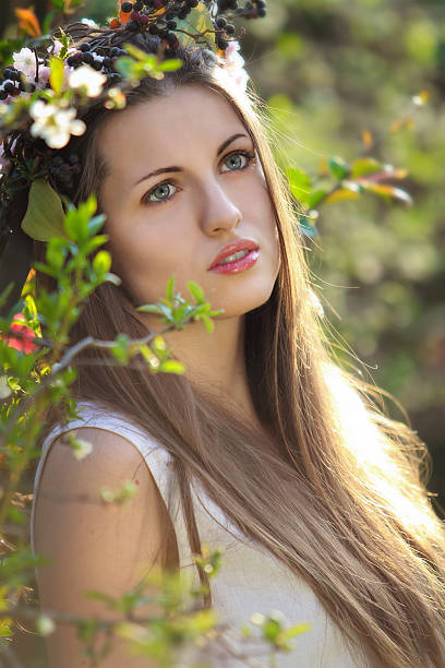 istock Portrait of a beautiful spring nymph 178490511