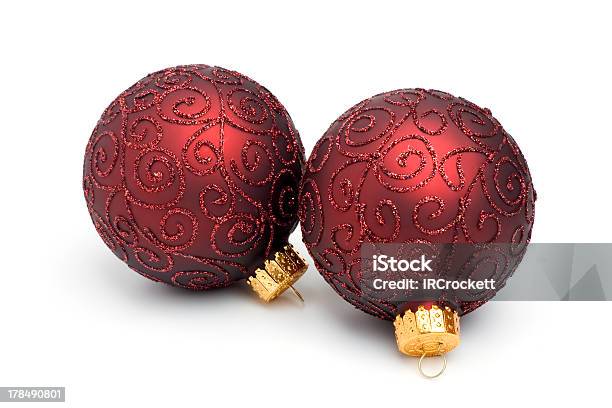 Pair Of Christmas Tree Ornaments Ii Stock Photo - Download Image Now - Bright, Celebration Event, Christmas