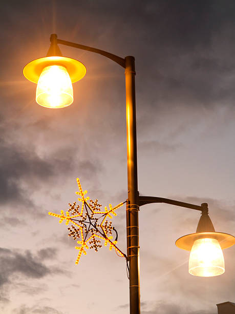 istock Christmas in Street at Night 178490859