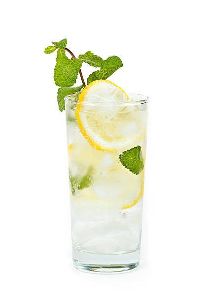 istock Club soda with lime, lemon and ice 178491458