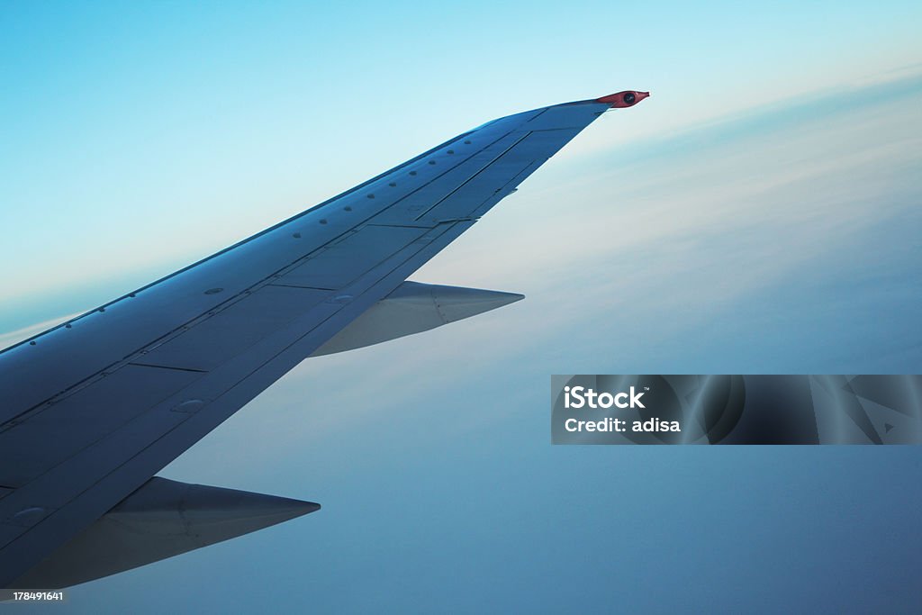 항공기 날개 - 로열티 프리 경관 스톡 사진