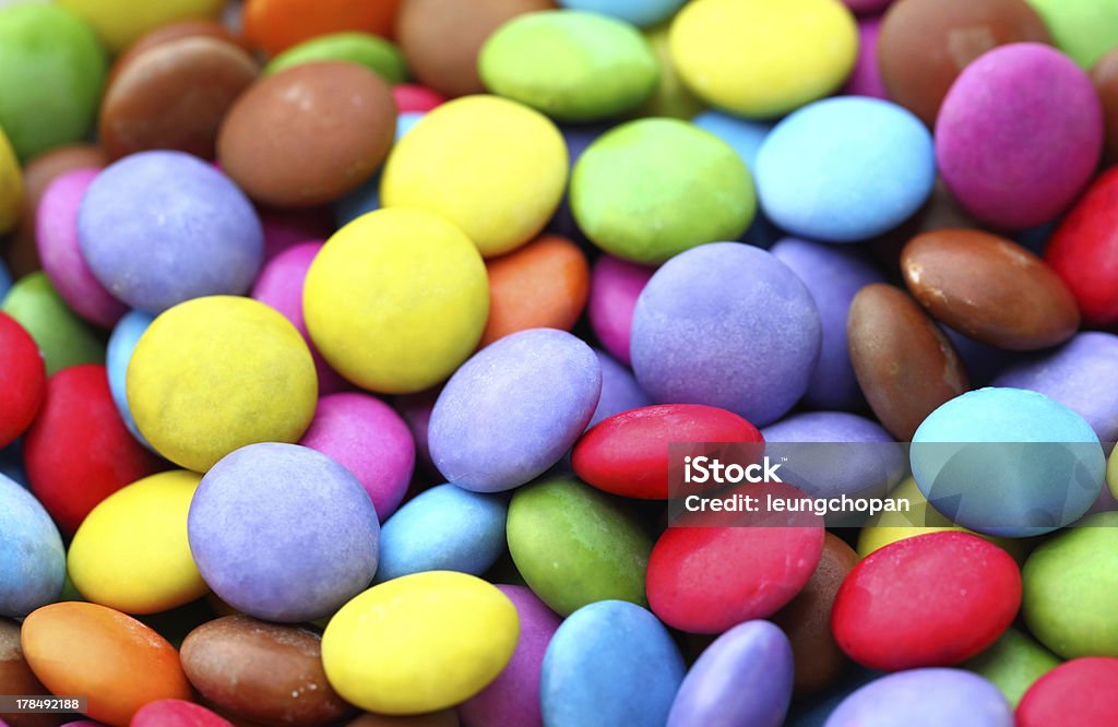 Caramelle colorato - Foto stock royalty-free di Alimentazione non salutare