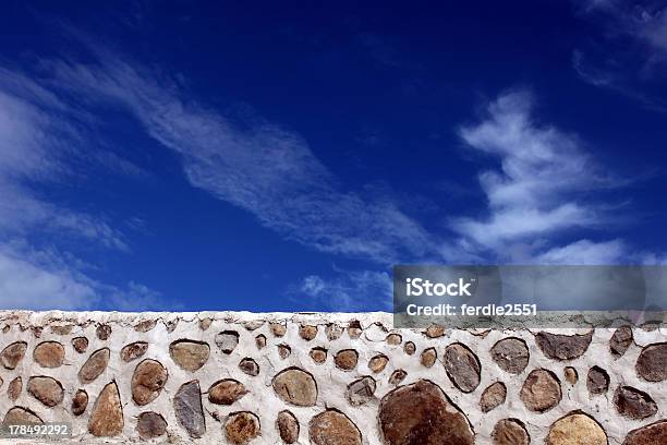 Rip Rap And Blue Sky Stock Photo - Download Image Now - Blue, Boulder - Rock, Cloudscape