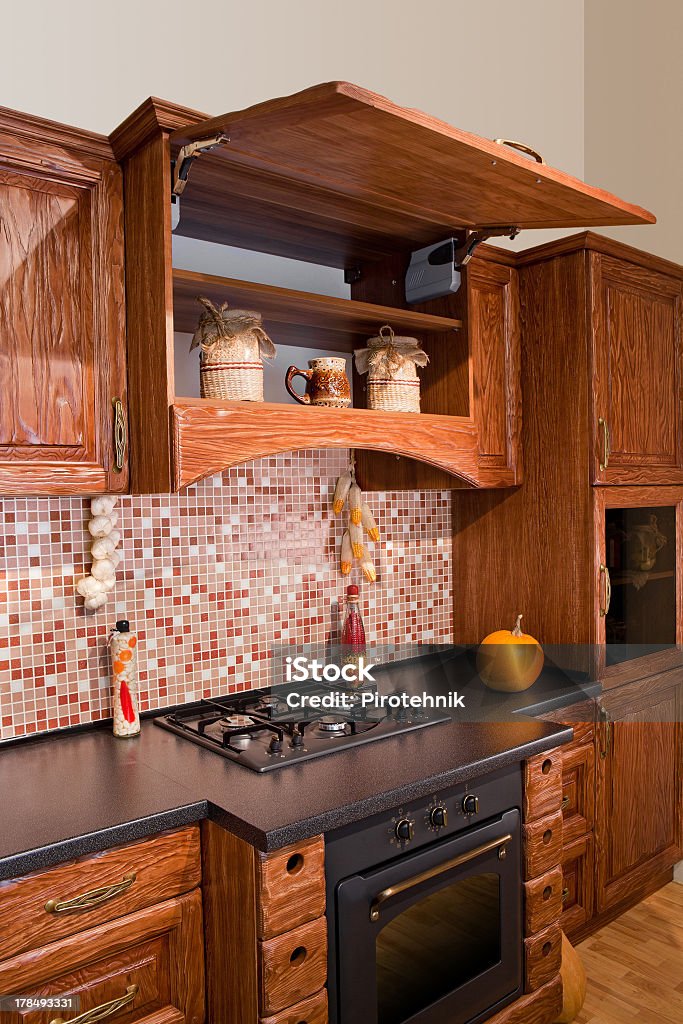 Moderna Cozinha - Royalty-free Armação de Construção Foto de stock