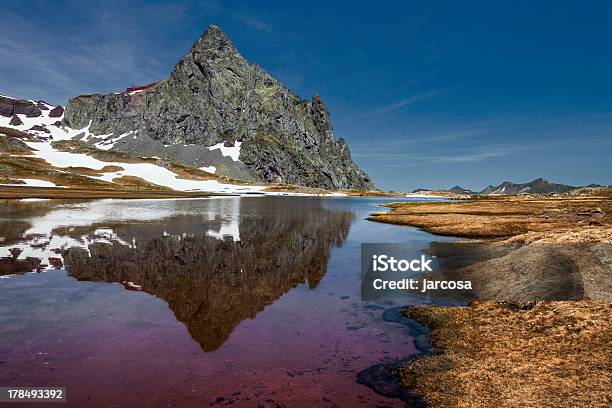 Reflections Anayet Peak In The Aragoneses Pyrenees Stock Photo - Download Image Now - Circus, Aragon, Atlantic Ocean