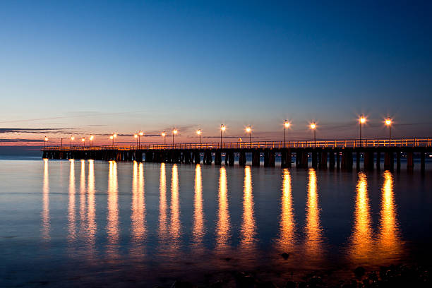istock sunrise on the pier at  seaside 178494362