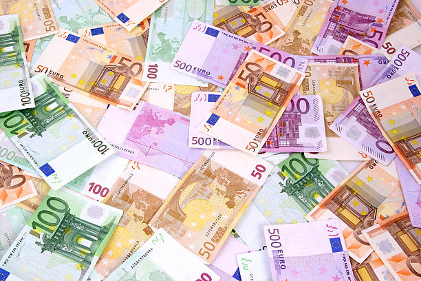 istock Mixed Euro Background 50 100 and 500 bills 178495472