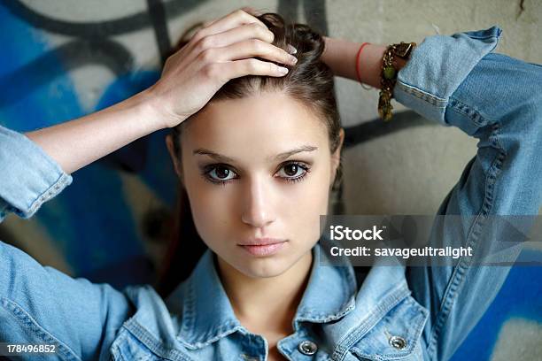 Young Female Outdoors Stock Photo - Download Image Now - Adult, Beautiful People, Beautiful Woman