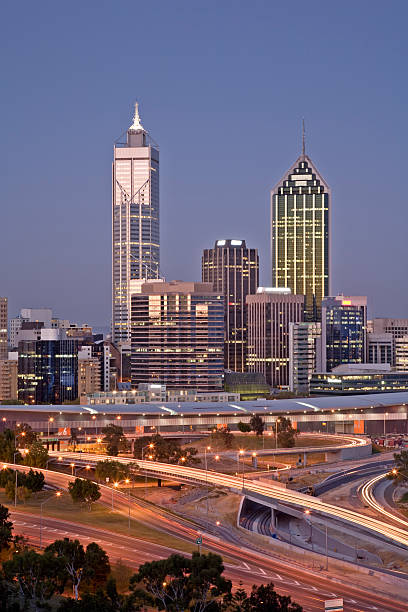 istock Perth Skyline Western Australia at Dusk 178496913