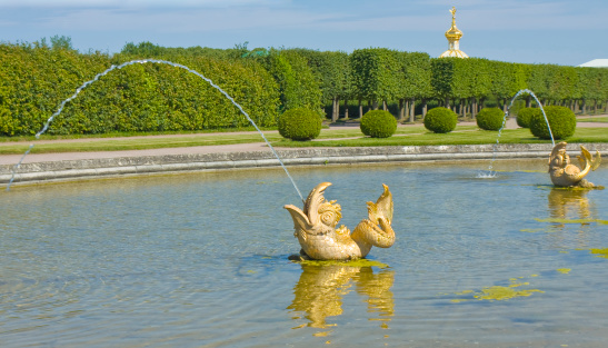 Peterhof, fountains