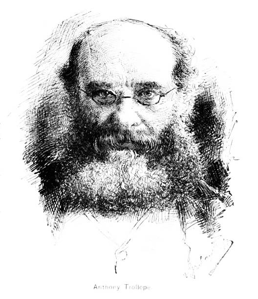 Portrait of Anthony Trollope (April 24, 1815 –December 5, 1882) was an English novelist. Illustration engraving published 1895. The original edition is in my archives. Copyright has expired and is in Public Domain.