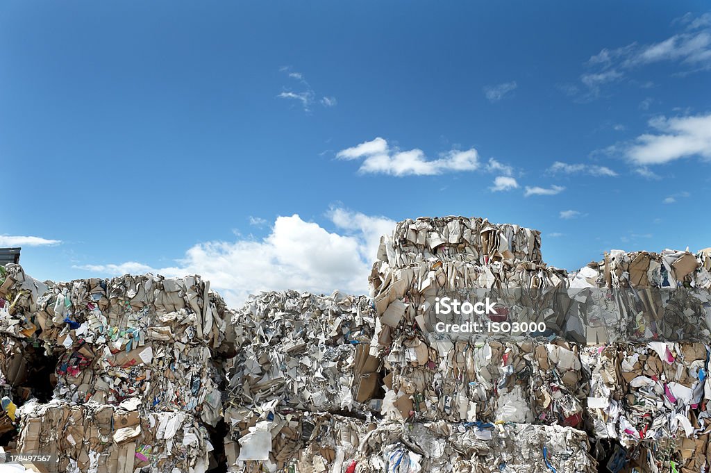 recycling-Papier - Lizenzfrei Papier Stock-Foto