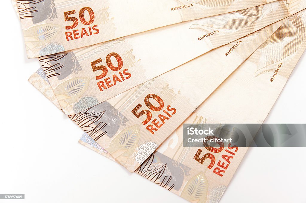 Brazilian currency New model of brazilian money Abundance Stock Photo