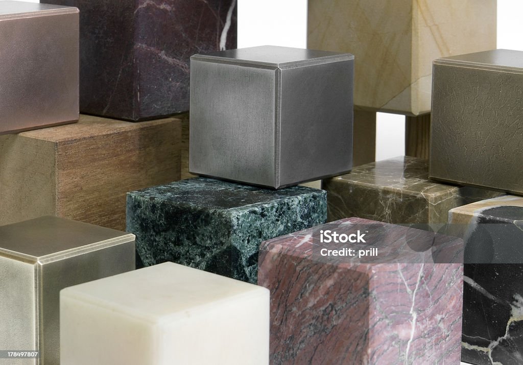 Nombreux de cubes - Photo de Acier libre de droits