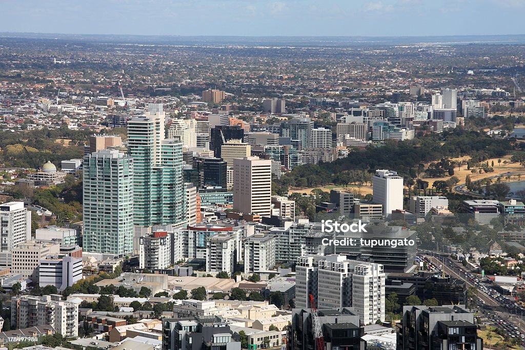 Sul de Melbourne - Foto de stock de Arquitetura royalty-free