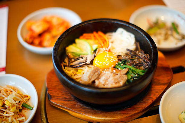 istock Multiple dishes of Korean cuisine in bowls 178498123