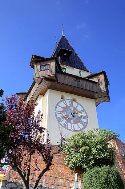 istock Clock Tower in Schlossberg. Graz, Austria 178498552