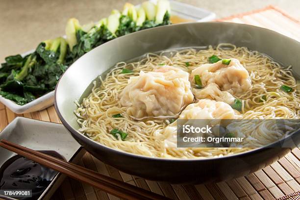 Wonton Noodle Stock Photo - Download Image Now - Wonton, Noodles, Pasta