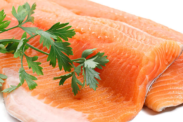 istock trout fillet with parsley closeup 178499226