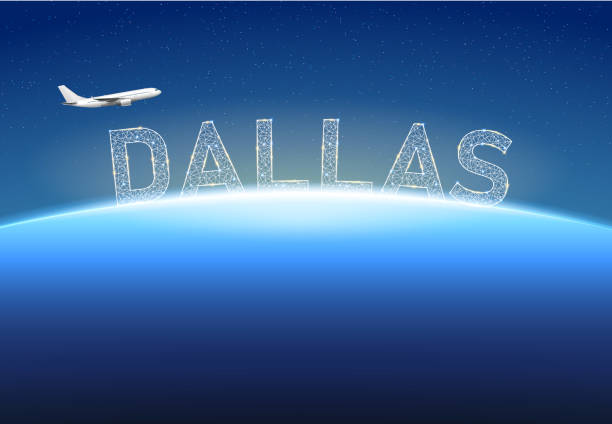 illustrations, cliparts, dessins animés et icônes de voyage à dallas - city of china texas