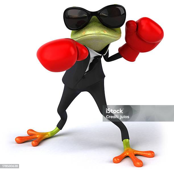 Business Frog Stock Photo - Download Image Now - Amphibian, Animal, Boxing - Sport