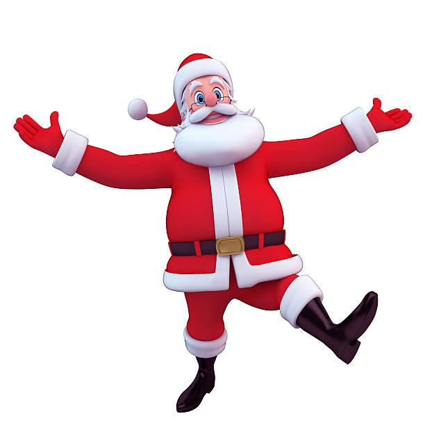 istock santa claus in flying action 178501048