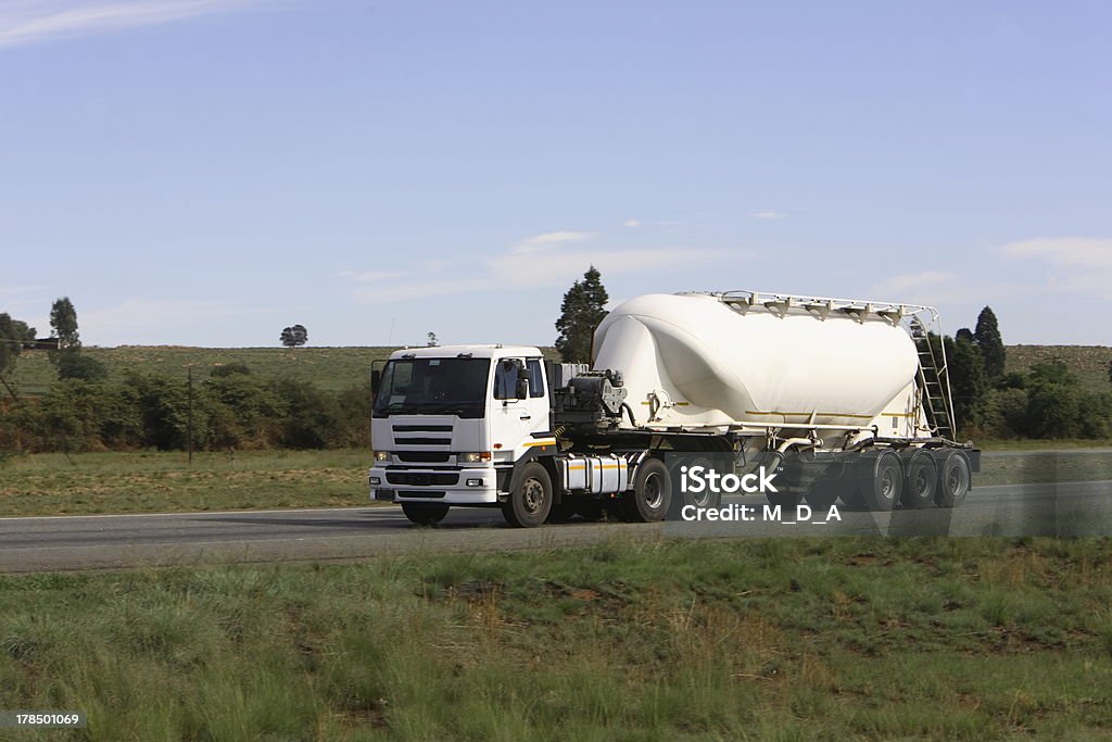 Tanker Tanker traveling in the countryside 18-19 Years Stock Photo