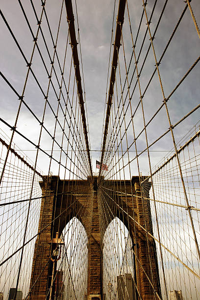 Puente de Brooklyn - foto de stock