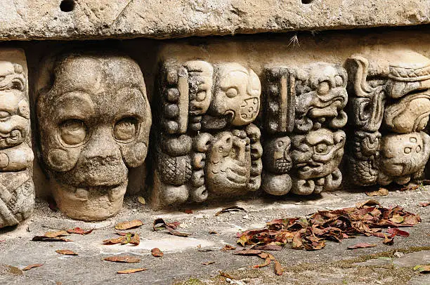 Photo of Copan Mayan ruins in Honduras