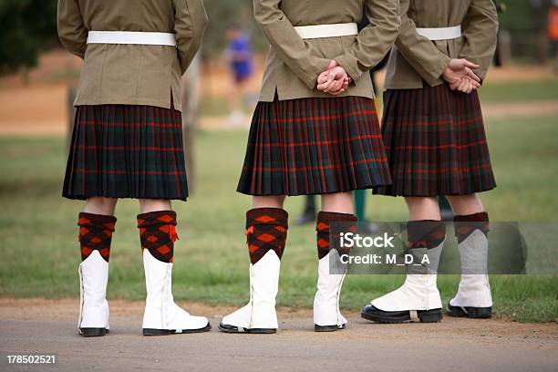 Kilts Foto de stock y más banco de imágenes de Adulto - Adulto, Arte cultura y espectáculos, Bota