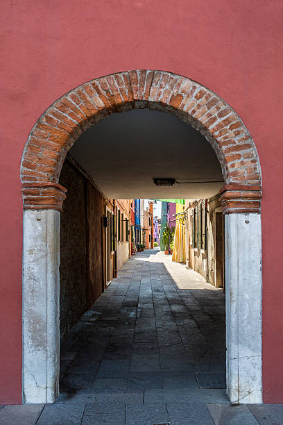 istock Enterence of road in Burano 178502529