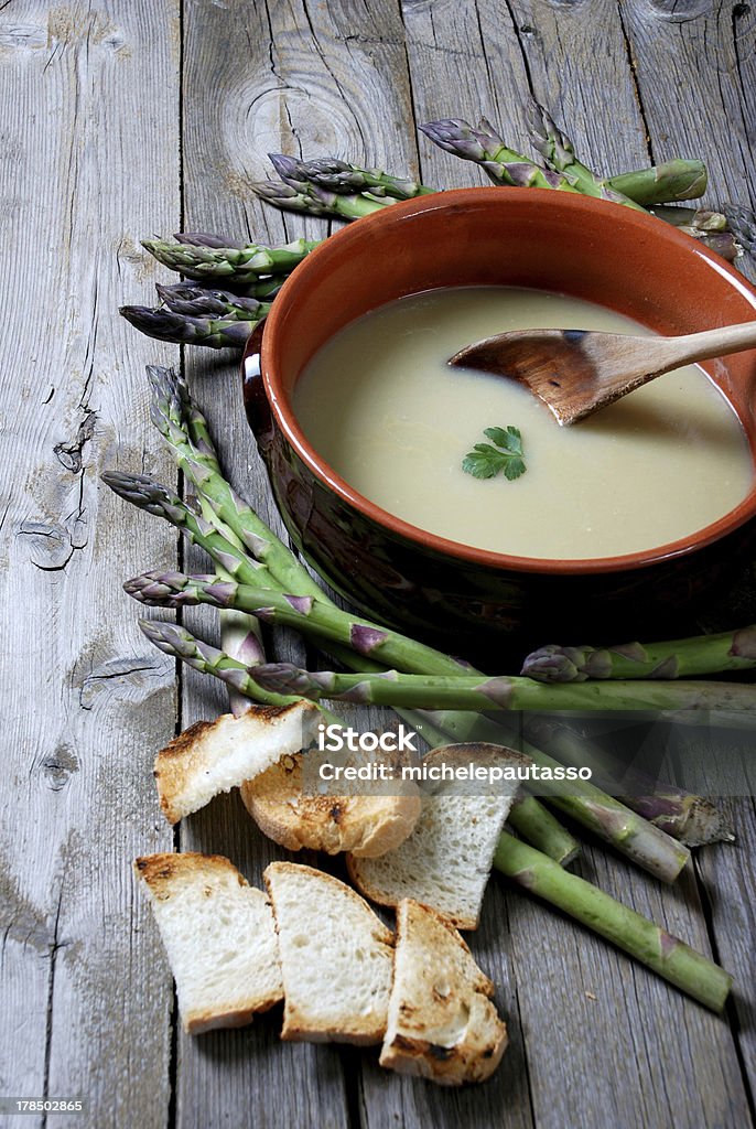 sparagous sopa - Foto de stock de Alimento libre de derechos