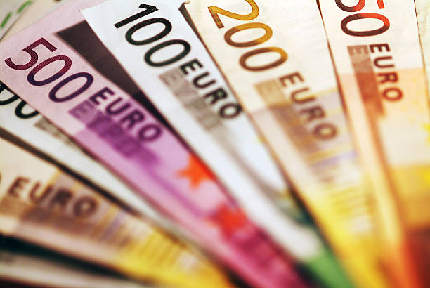 istock Background of euro bills. 178503337
