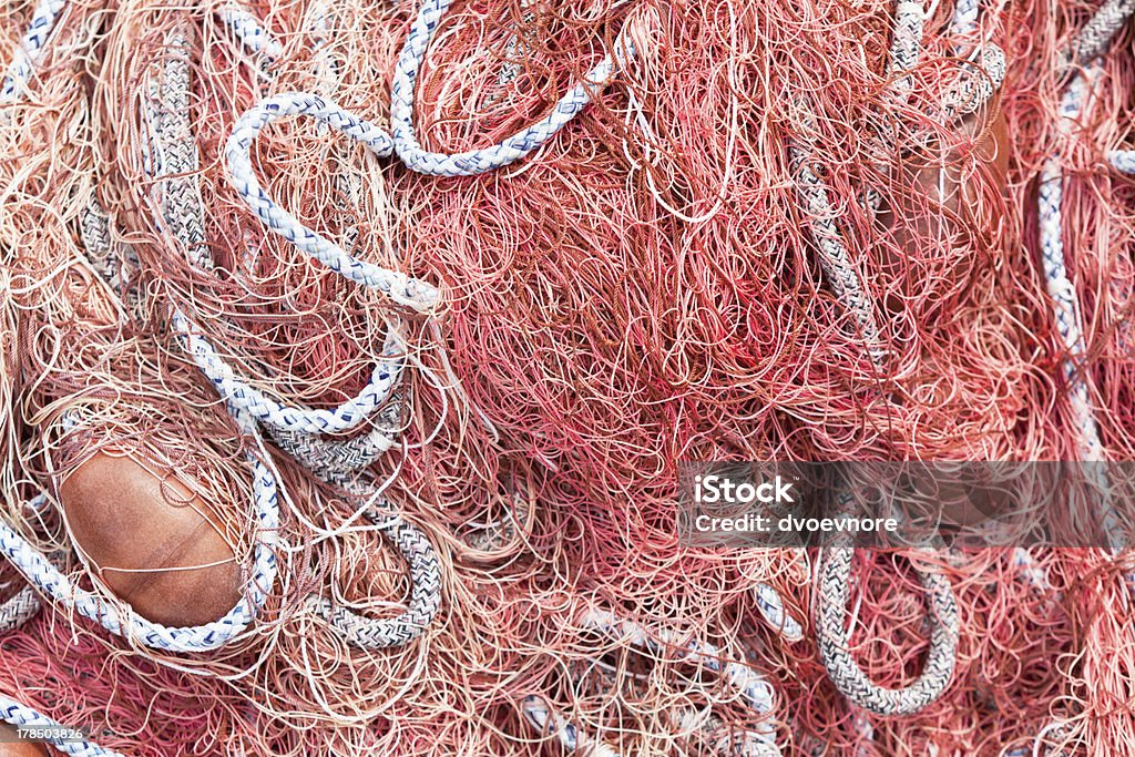 Рыболовная сеть отделкой - Стоковые фото Абстрактный роялти-фри