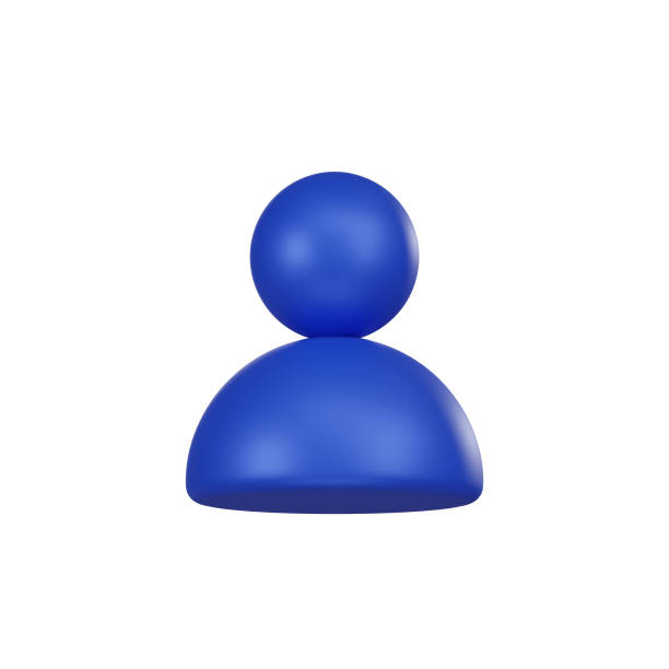 Elevate your projects with a 3D-rendered minimal blue person icon, adding a touch of human interaction and style to your designs. Ideal for web, presentations, and more.