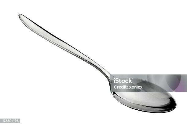 Spoon Stock Photo - Download Image Now - Spoon, Cut Out, White Background