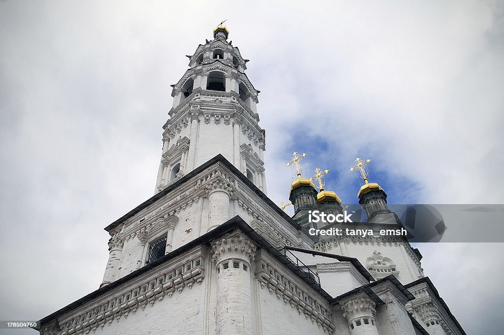 Ortodossia cupola e oro Croci - Foto stock royalty-free di Architettura