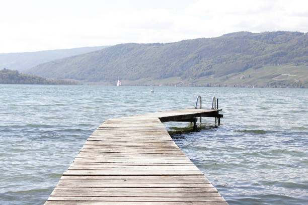istock Pier At A Lake Shore 1785054695